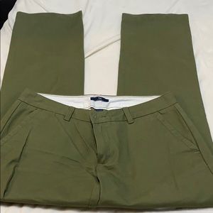 Gap army green chinos